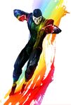  bodysuit boots dc_comics gloves goggles highres male_focus naratani rainbow rainbow_raider solo teeth white_background 