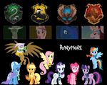  applejack_(mlp) avian beak blonde_hair blue_eyes blue_feathers blue_fur blue_hair brown_feathers crossover cutie_mark discord_(mlp) draconequus earth_pony equine feathered_wings feathers female feral fluttershy_(mlp) friendship_is_magic fur gilda_(mlp) green_eyes group gryffindor gryphon hair harry_potter hat hogwarts horn horse hufflepuff human long_hair looking_at_viewer male mammal multicolored_hair my_little_pony pegasus pink_hair pinkie_pie_(mlp) pony princess_cadance_(mlp) princess_celestia_(mlp) princess_luna_(mlp) purple_eyes purple_fur purple_hair rainbow_dash_(mlp) rainbow_hair rarity_(mlp) ravenclaw reina-kitsune_(artist) scarf slytherin smile trixie_(mlp) twilight_sparkle_(mlp) unicorn white_feathers winged_unicorn wings 