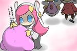  1boy 3girls elline fairy kirby kirby:_planet_robobot kirby_(series) kirby_64 kirby_and_the_rainbow_curse long_hair multiple_girls nintendo pink_hair ribbon_(kirby) susie_(kirby) translation_request 