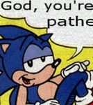  half_naked invalid_tag old parody smug sonic_(series) sonic_the_hedgehog video_games 