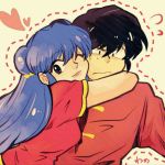  1girl black_hair chinese_clothes double_bun long_hair ranma_1/2 saotome_ranma shampoo_(ranma_1/2) 