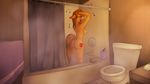  anthro big_breasts breasts butt equine fan_character female horse huge_breasts mammal marsminer my_little_pony nude pony shower singing venus_spring 