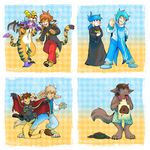  2016 angel anthro armor basitin blue_hair buwaro_elexion canine clothed clothing crossdressing demon feline female flora_(twokinds) hair human jakkai keidran keith_keiser kieri_suizahn male mammal natani rhea_snaketail robes slightly_damned the-chu tiger trace_legacy twokinds wolf yellow_eyes 