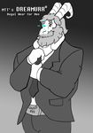  asgore_dreemurr atlantart clothed clothing english_text grey_background horn pose simple_background smile text undertale video_games 
