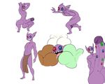  2016 anthro balls big_balls big_breasts big_penis breasts deadpliss_(artist) erection female group huge_balls huge_breasts huge_penis human humanoid humanoid_penis hyper hyper_penis male mammal nintendo nude open_mouth penis pietro_(deadpliss) pok&eacute;mon sableye simple_background smile solo tongue tongue_out video_games 