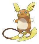  alolan_raichu blue_eyes brown_fur fur nintendo official_art pok&eacute;mon video_games yellow_ears 