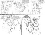  2016 anthro bat_pony blush comic dialogue equine fan_character female horn horse mammal monochrome my_little_pony nolegs_(oc) pony replica_(artist) reppy sketch unicorn 