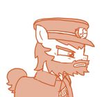  beard clothing earth_pony equine facial_hair fan_character ficficponyfic hat horse male mammal my_little_pony pony 