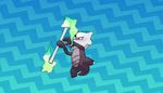  alolan_marowak animated animated_gif dancing fire marowak pokemon pokemon_sm 