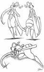  antennae anthro arthropod breasts butt digital_media_(artwork) female humanoid insect jyto looking_at_viewer mantis not_furry simple_background solo 