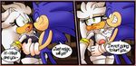  areola big_breasts breasts comic crossgender dreamcastzx1 erect_nipples female grope hedgehog hi_res male male/female mammal nipples silver_the_hedgehog sonic_(series) sonic_the_hedgehog 