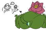  eyes_closed female flora_fauna mario_bros masturbation nintendo obese overweight paper_mario plant pussy rosie solo unknown_artist video_games 