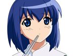  blue_hair kokubunji_koyori nurse_witch_komugi-chan tagme white 