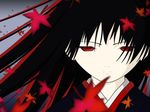  black_hair duplicate enma_ai japanese_clothes jigoku_shoujo kimono red_eyes wallpaper 