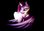  &lt;3 2016 crystal equine female friendship_is_magic glowing horn mammal my_little_pony princess_cadance_(mlp) solo strachattack_(artist) winged_unicorn wings 