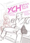  backpack bulge canine clothed clothing ethriol fox girly male mammal mustelid otter public sketch text train ych 