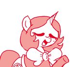  bow clothing cutie_mark equine eyes_closed fan_character female ficficponyfic horn joyride(colt_quest) mammal my_little_pony unicorn 