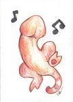  ambiguous_gender dancing glans musical_note penis penis_creature solo ursula_vernon 