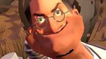  eyewear glasses hair help_me medic_(team_fortress_2) stupid_face team_fortress_2 valve video_games 