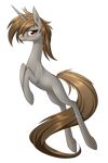  alpha_channel alphaaquilae amber_eyes braided_hair brown_hair equine fan_character female feral hair hooves horn looking_at_viewer mammal my_little_pony sharp_horn simple_background smile solo transparent_background unicorn 