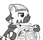  adetokunbo(colt_quest) clothing equine fan_character ficficponyfic hat male mammal my_little_pony zebra 
