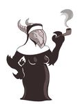  female liarborn monster_girl mother_mountain nun solo 