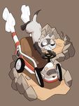  ambiguous_gender car cute ferret mammal mustelid normey tardor vehicle 