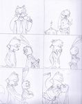  anthro canine comic disney female fox hi_res judy_hopps lagomorph male mammal nick_wilde pace2n9tmaker rabbit simple_background zootopia 