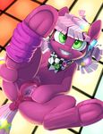  2016 anus butt cheerilee_(mlp) clitoris clothing dock earth_pony equine female friendship_is_magic green_eyes hair hi_res hooves horse looking_at_viewer mammal my_little_pony pony pusspuss pussy solo spread_legs spreading teeth underhoof 
