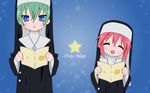  christmas duplicate highres iwasaki_minami kobayakawa_yutaka lucky_star 