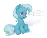  ! 2016 cute dialogue english_text equine female feral friendship_is_magic hair horn mammal mrs1989 my_little_pony purple_eyes simple_background sitting solo text trixie_(mlp) unicorn white_background young 
