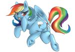  2016 anus atane27 butt cutie_mark equine feathered_wings feathers female feral friendship_is_magic hair hooves looking_at_viewer mammal multicolored_hair my_little_pony pegasus pussy rainbow_dash_(mlp) rainbow_hair simple_background solo tongue tongue_out underhoof white_background wings 