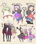  :d ^_^ animal_ears animal_hood black_legwear blonde_hair brown_eyes cat_ears cat_hood cat_tail claw_pose closed_eyes dress electric_fan facing_away fanning_crotch from_behind girl_sandwich gloves grey_hair hair_over_one_eye hat heart_tail_duo hood hoshi_shouko hot idol idolmaster idolmaster_cinderella_girls idolmaster_cinderella_girls_starlight_stage kawaii_boku_to_142's koshimizu_sachiko lifted_by_self long_hair multiple_girls multiple_views navel numahito open_mouth pantyhose pose purple_hair sandwiched self_shot selfie_stick shirasaka_koume shirt_lift short_hair shorts sketch smile striped striped_legwear sweat tail thighhighs translation_request upskirt 