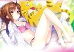  aoyama_nanami bra brown_hair ponytail possible_duplicate sakura-sou_no_pet_na_kanojo underwear 