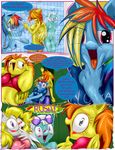  2016 anthro anthrofied blaze_(mlp) breasts clothed clothing comic equine feathered_wings feathers female female/female fleetfoot_(mlp) friendship_is_magic frist44 group hair horse locker locker_room mammal multicolored_hair my_little_pony nipples open_mouth pegasus pony rainbow_dash_(mlp) shower spitfire_(mlp) surprise_(pre-g4) wings wonderbolts_(mlp) 