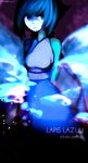  1girl blue_eyes blue_hair blue_skin lapis_lazuli_(steven_universe) solo steven_universe 