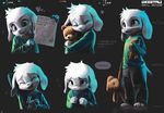  &lt;3 2016 anthro asriel_dreemurr boss_monster camera caprine child clothed clothing fur goat green_eyes japanese_text long_ears lyc male mammal open_mouth simple_background tears teddy_bear text undertale video_games white_fur young 