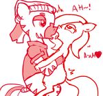  adetokunbo(colt_quest) anal clothed clothing cub cum earth_pony emerald_jewel(colt_quest) equine fan_character feral ficficponyfic horse male male/male mammal my_little_pony pony sex simple_background text tongue tongue_out white_background young zebra 