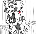  adetokunbo(colt_quest) anal animal_genitalia animal_penis clothing cub earth_pony emerald_jewel(colt_quest) equine equine_penis fan_character feral ficficponyfic half-closed_eyes hat hooves horse jewelry male mammal my_little_pony necklace penis pony seductive sex simple_background tongue tongue_out white_background young zebra 