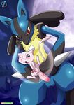  anal cum cum_in_ass cum_inside erection legendary_pok&eacute;mon lucario male male/male mew nintendo palcomix penis pok&eacute;mon rear_deliveries video_games 