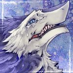  ambiguous_gender blue_eyes blue_fur crying fur m5-memyou sergal solo tears white_fur 