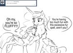  dialogue duo english_text equine female friendship_is_magic horn hug mammal my_little_pony nuzzling princess_luna_(mlp) silfoe text twilight_sparkle_(mlp) winged_unicorn wings 