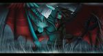  abstract anthro dark_art dark_guardian_corporation digital_media_(artwork) dragon furry_art magic wings 