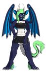  2016 alpha_channel anthro clothed clothing dragon female fur hair hand_on_hip jolteonkitty looking_at_viewer navel scalie smile solo standing teeth tongue tongue_out venus wings 