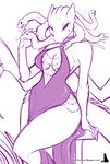  anthro breasts clothing dragon dress female hybrid looking_at_viewer natysanime reptile scalie smile snake solo wide_hips 