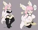  audino clothing dildo galactic-overlord garter_belt garter_straps legwear mega_audino mega_evolution nintendo pok&eacute;mon sex_toy stockings strapon video_games 