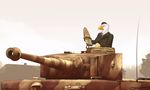  anthro ausfe avian bird claws clothing commander eagle feline krazykurt male mammal military nazi panzer pzkpfw solo tank tiger vehicle vi weapon 
