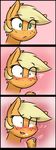  2016 animal_genitalia animal_penis applejack_(mlp) captainpudgemuffin dickgirl earth_pony equine equine_penis erection feral friendship_is_magic horse intersex mammal my_little_pony penis pony 