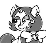  bow clothing ear_piercing equine fan_character female ficficponyfic horn joyride(colt_quest) mammal my_little_pony piercing unicorn 