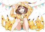  miimmiim3333 mimikyu_(pokemon) pikachu pokemon_sm pokemon_trainer 